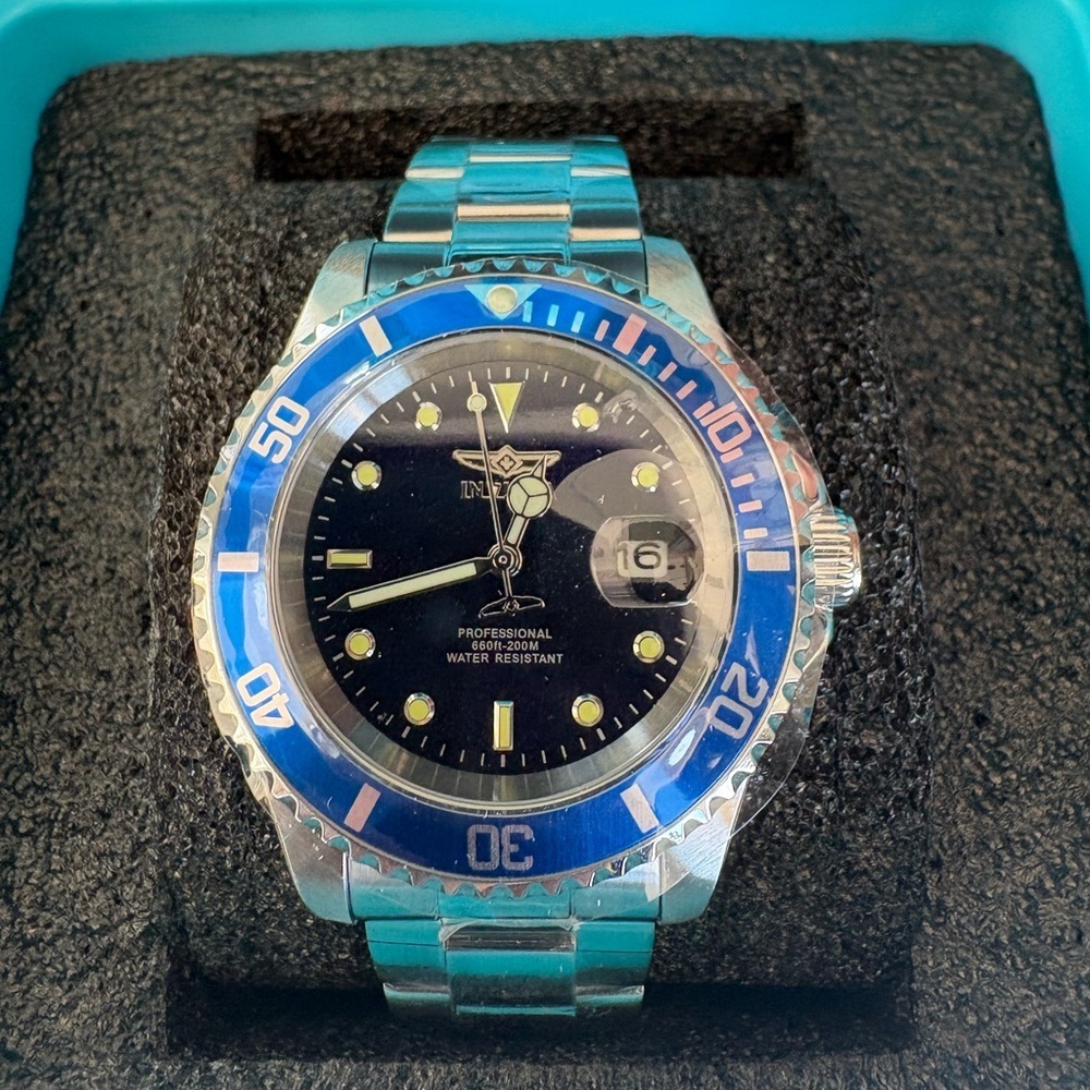 Invicta Pro Diver Men's Watch - 40mm, Steel (26971) in Hard Case - Picture 5 of 9